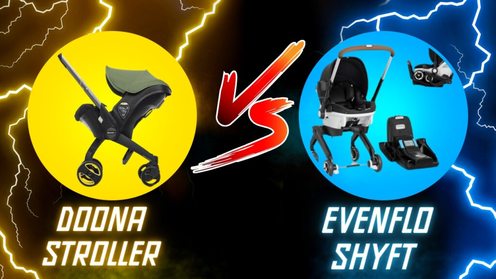 Doona Stroller Vs Evenflo Shyft Stroller